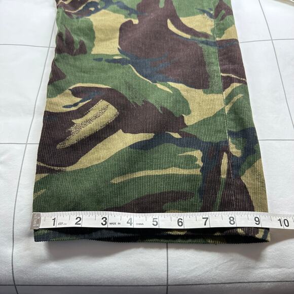 Polo Ralph Lauren Jeans Mens 46BX32 Green Varick Corduroy Camo Slim Straight - Picture 13 of 13